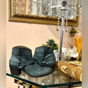 Miz Mooz Slate Ankle Boots Size 40/8.5-9.5